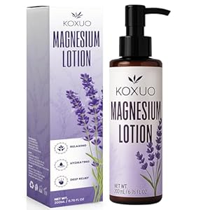 Magnesium Lotion for Kids & Babies Sleep – Magnesium Cream with Shea Butter & Olive Oil for Kids, Adults & Moms – Soothing Nighttime Moisturizer Safe for Pregnancy & Sensitive Skin