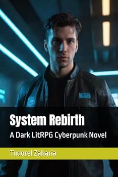 Paperback System Rebirth: A Dark LitRPG Cyberpunk Novel Book