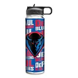Rico Industries NCAA DePaul Blue Demons Standard 22oz Stainless Steel Tumbler with Lid - Great For Coffee, Tea, Water or Cocktails
