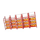 * 【Set】: Include 5 supporti per barili di petrolio, ideali per espandere la tua collezione di modelli o personalizzare i layout