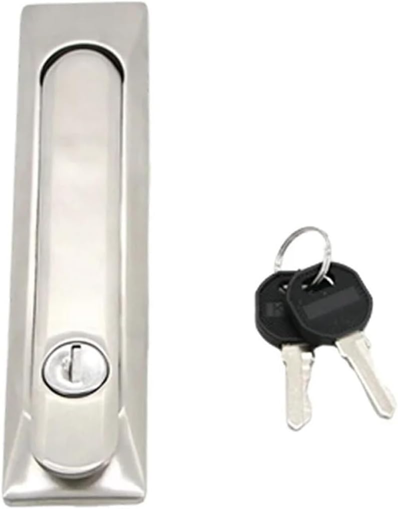 MS861-1 Flat Lock Lock 304 Stainless Steel Long Flat Lock MS861 Electric Box Lock 1Pcs