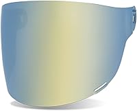 Vista 2 de Bell Powersports Bullitt Flat Motorcycle Helmet Replacement Shields