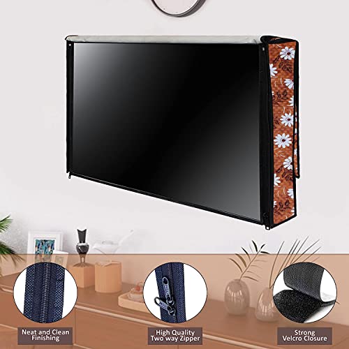 Image of LED TV Cover for Samsung 43 inches LED TVs (All Models) - Dustproof Television Cover Protector for 43 Inch LCD, LED, Plasma Television CLED1-P07-43