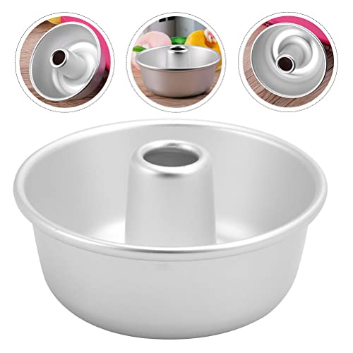 Angel Food Cake Pan, 5.1-Inch Non-Stick Angel Food Cake Fluted Tube Baking Pan For Oven And Instant Pot Baking, 5.1 X 5.1 X 2.16 Inch #TOP3