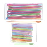 Conception de sécurité améliorée : ces aiguilles à coudre de sécurité en plastique et ces outils d’enfilage manuels sont conçus avec des pointes lisses et une prise en main facile, minimisant ainsi le risque de blessures aux mains pour les débutants comme pour les professionnels