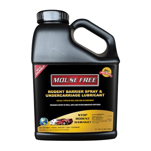Mouse Free 1 Gallon Jug Undercoat Lubricant