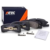 ATEC Germany Bremsbelagsatz Vorderachse, Bremsbeläge Bremsklötze vorne, 4 Stück