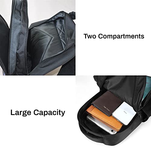 SARA NELL Cool Fierce Shark School Backpack for Boys Girls, Durable Bookbag with 2 Main Compartment, Side Pockets, Kindergarten Elementary Backpack, 15.7 Inches4