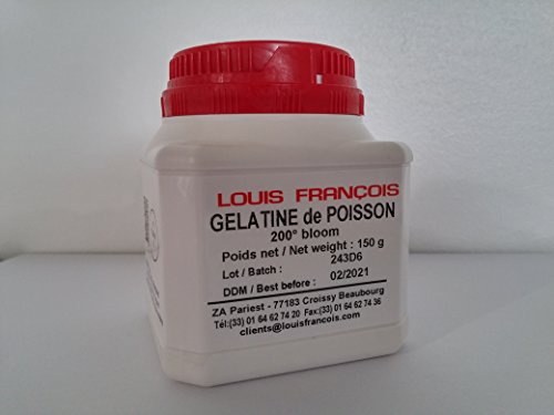 Gélatine de poisson 150g pour éviter les grumeaux dans vos crèmes