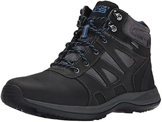 Rockport Men's XCS Urban Gear WP Plain Winter Boot- Black/Grey Mesh-10.5 M