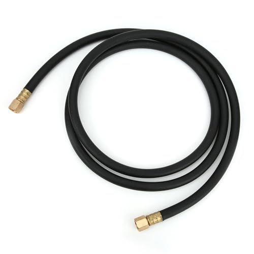 1/4 Inch Industrial Welding Gas Hose with Union Nut for Inert Gases Argon Nitrogen CO2 Compressed Air - 2.0M Gas Cylinder Coupling Kit for MIG MAG Welding