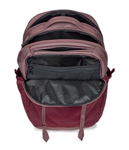Image of JanSport 28L All Around Pack - 15 inch Laptop Sleeve, Cherry Lacquer | Versatile Rucksack w /Hydration Sleeve, Reflective Accents & Safety Whistle