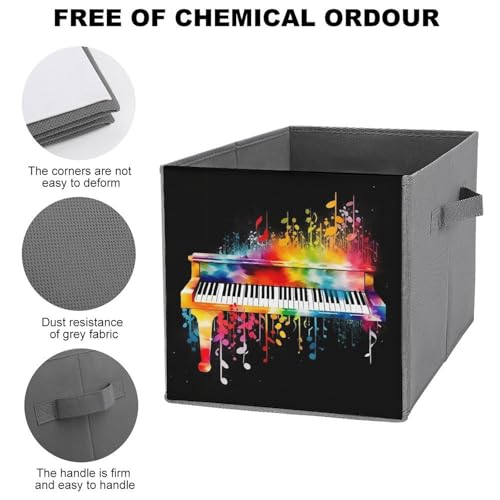 Placards saturés ? Les cubes de rangement pliables colorés sauvent vos vêtements - 4