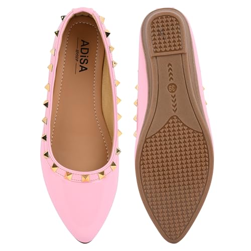 Image of Women Girls Slip On Ballet Flats