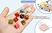 Crystal Pyramid Refrigerator Magnets, 9 Pcs Colorful Small Cute Fridge Magnets, Strong Magnets for Fridge, Whiteboard, Kitchen, Office, and School, Locker