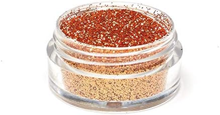 Ultra Fine Glitter/Nail Art Floristry Dust/Wine Glass & Crafting Glitters/Card Making Supplies / 0.008" Pack of Glitter 10g 25g 50g 100g (Light Gold, Pot)