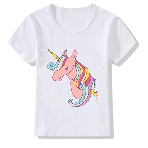 Image of FancyDressWale Unicorn Birthday Princess Dress for Girls Tutu Skirt, T-Shirt and Assorted Head Band