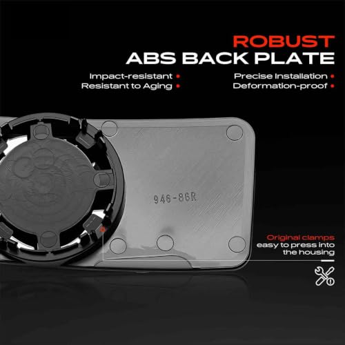 A-Premium Right Passenger Side Lower Non-Heated Mirror Glass by A-Premium - Used condition - Image 5