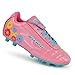 Vizari Blossom FG Soccer Shoe (Toddler/Little Kid),Pink/Blue,11 M US Little Kid