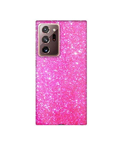 Amazon Brand - Solimo Designer Pink Sparkle 3D Printed Hard Back Case Mobile Cover for Samsung Galaxy Note 20 Ultra