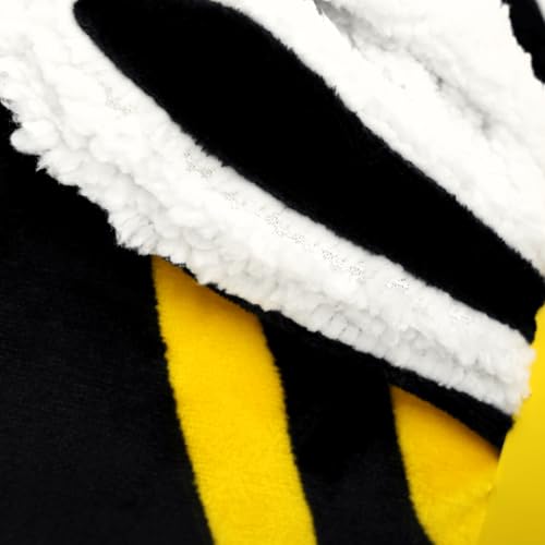 Dortmund Borussia BVB Decke Bedruckt mit Sherpa