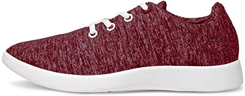 LeMouton Classic Men's Wool Shoe | Comfortable Lightweight | Walking Lace Up Sneaker