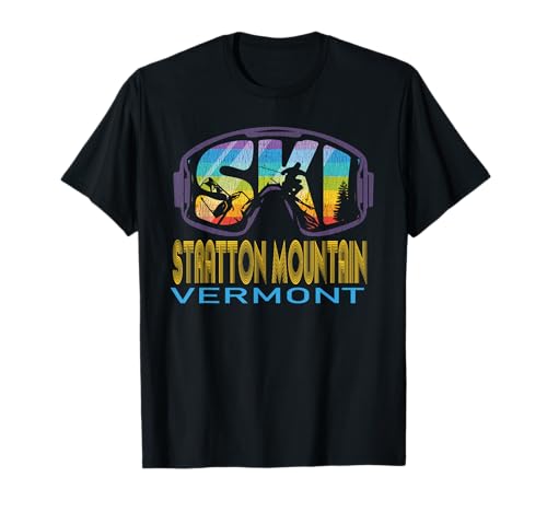Ski Stratton Mountain Vermont Skiing Vacation T-Shirt