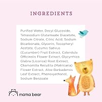 Amazon Brand - Mama Bear 98% Water Baby Wipes, Hypoallergenic, Fragrance Free, 216 Count Total (3 Packs of 72 Wipes Each) — image 6