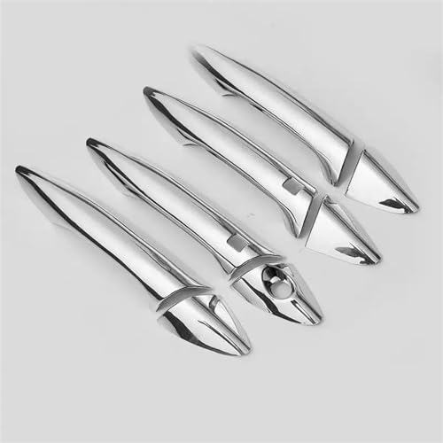 Pegatinas de coche cromadas para Hyundai Elantra 2011-2016 y manijas exteriores