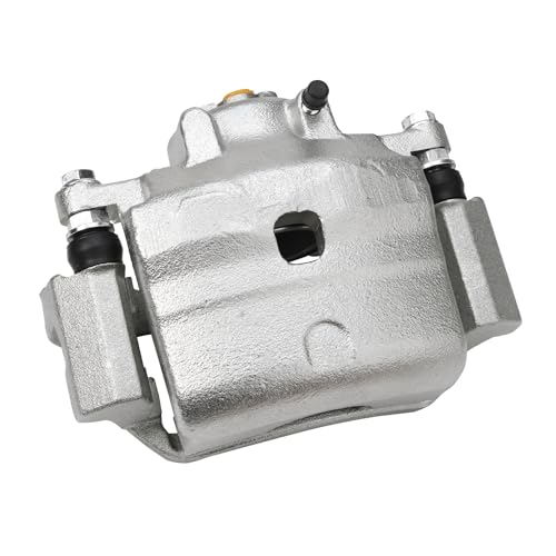 Image of Detroit Axle - Front Left Brake Caliper for Ford Fusion Lincoln MKZ Zephyr Mazda 6 Mercury Milan, Driver Side Brake Caliper w /Bracket Replacement