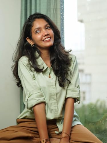 Image of SAADAA Airy Linen Shirt | Solid Regular Fit Casual Shirts Stylish for Women