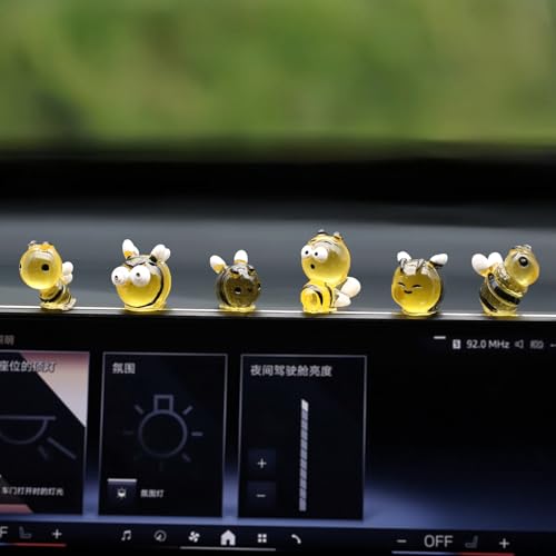 Rotami Mini Bee Car Dashboard Decorations