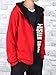 BEZLIT 30236 - Sudadera con capucha para niño rojo 140 cm