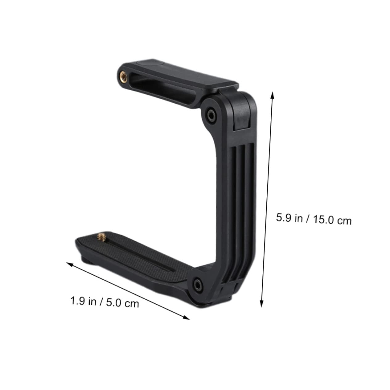 Uonlytech Estabilizador de Cámara Plegable Multiusos para DSLR, Soporte de Mano Tornillo 1/4, Ranura, para Vídeo