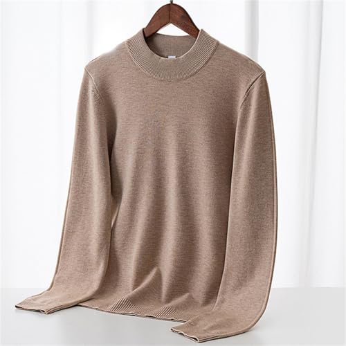 Men's Sweater Pullover Crew Neck Slim Fitted Long Sleeve Knitted Casual Solid Tops S~4XL4