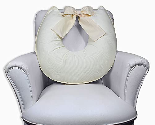 Almofada de Amamentação com Laço - Palha