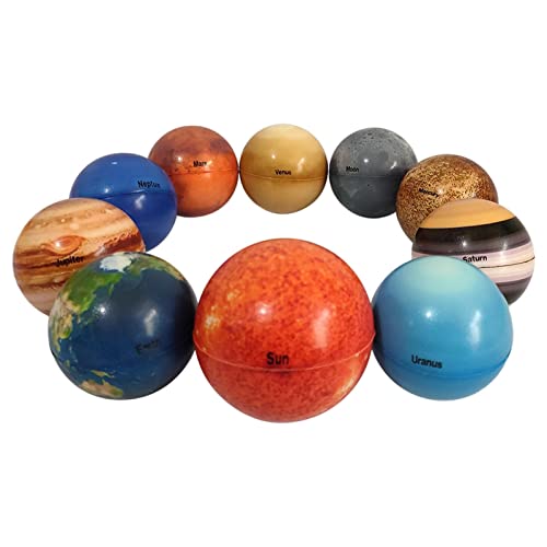 Image of VELURA 10Pcs Solar System Galaxy Planets for Kids Toys Party Favors Table Decor|10x Planets Ball| Other Science & Nature Toys| Science & Nature | Educational |Toys & Hobbies