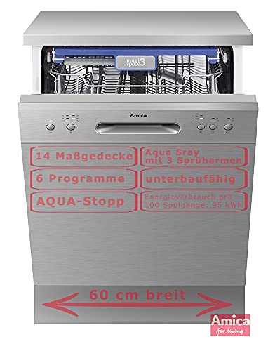 Preisvergleich Produktbild Amica GSP 14755 E Geschirrspüler / A