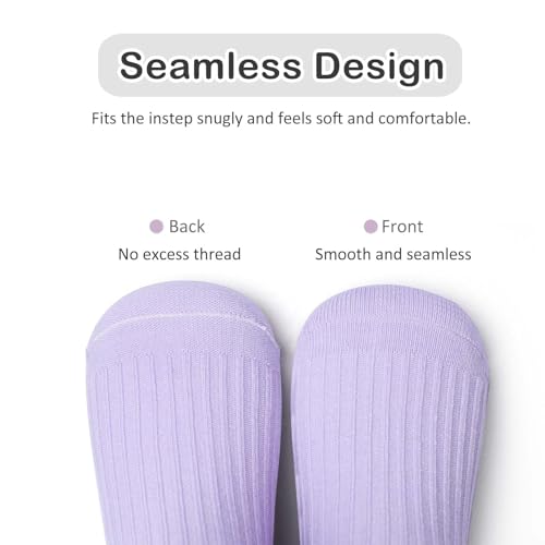 Image of Baby Toddler Ruffle Socks for Girls Cute Crew Grip Frilly Socks