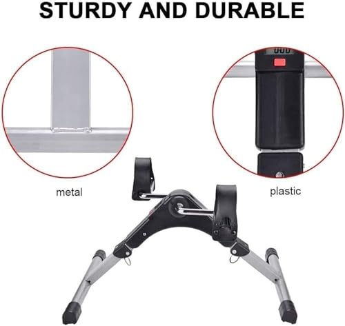 Ejercitador de pedal portátil con pantalla LCD miniatura 3