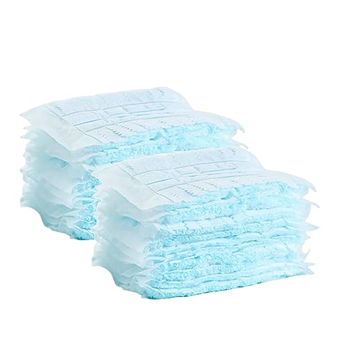 KLEENDOL Disposable Duster Refills Bulk Blue Electrostatic Duster Heads Heavy Duty Dusters Refills 20 Counts
