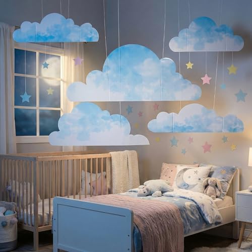 Fun Express Midnight Dream Cloud Hanging Decorations - 3 Pieces VBS 2026 by Fun Express - Image 4