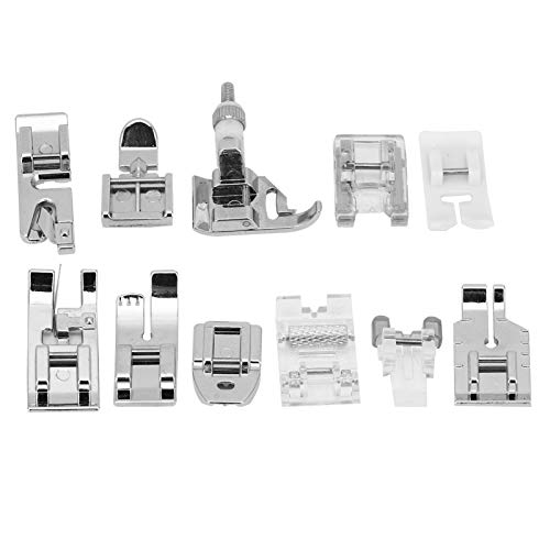 Set de 11 Pies Prensatelas para Máquina de Coser Doméstica miniatura 6