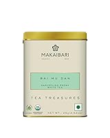 Vista 11 de Makaibari Tea Treasures-Makaibari Silver Tips Imperial, Oolong orgánico hecho a mano té de hoja entera, 1.76 oz