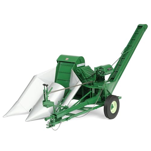 Spec Cast 1:16 Oliver 73-H Corn Picker Tractor de Metal Verde miniatura 2
