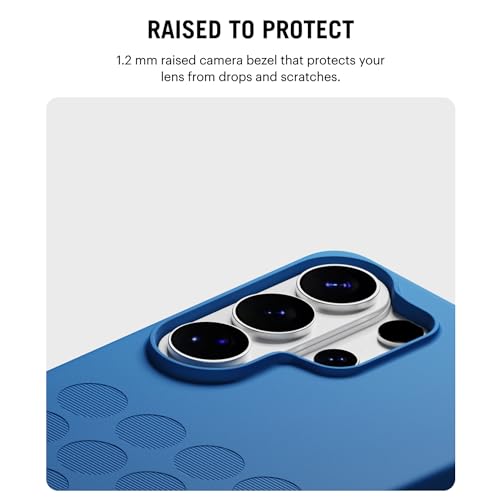Image of DailyObjects Samsung Galaxy S26 Ultra Stack Signature Magnetic Case Cover|Compatible with Magnetic|Camera & Body Protection|Shock /Scratch Proof|Dual Hybrid Protection|Wireless Charging - Indigo Blue