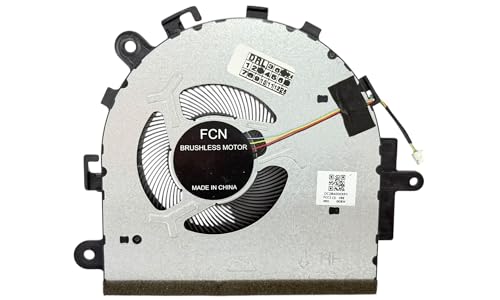 CPU-Lüfter für Lenovo IdeaPad3 17ITL6 Type 82H9, 17ALC6 Type 82KV, 17IAU7 Type 82RL, 17ABA7 Type 82, 17IRU7 Type 82X9, RQ5F10S13948, 5F10S13949, BB. APD090 6R5HY002, DFS5K22B15673P, DC2