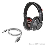 Cable for Plantronics Voyager 8200 UC (Cable by BoxWave) - Micro USB DuraCable, Braided Micro USB Charging Cable for Plantronics Voyager 8200 UC - Space Grey