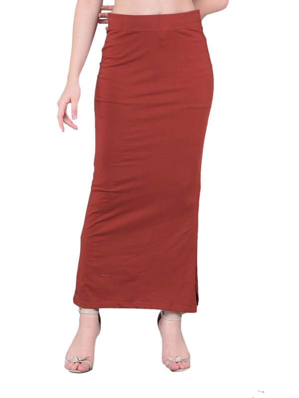 Image of Comfort Lady Women Cotton Blend Saree Shapewear /Saree Shapers Underskirt /Saree Petticoat