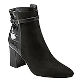 Bandolino Women's Berry Ankle Boot, Black 001, 8